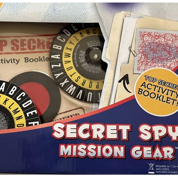 Secret Spy Mission Gear Top Secret Activity Booklet - Picture 2 of 8